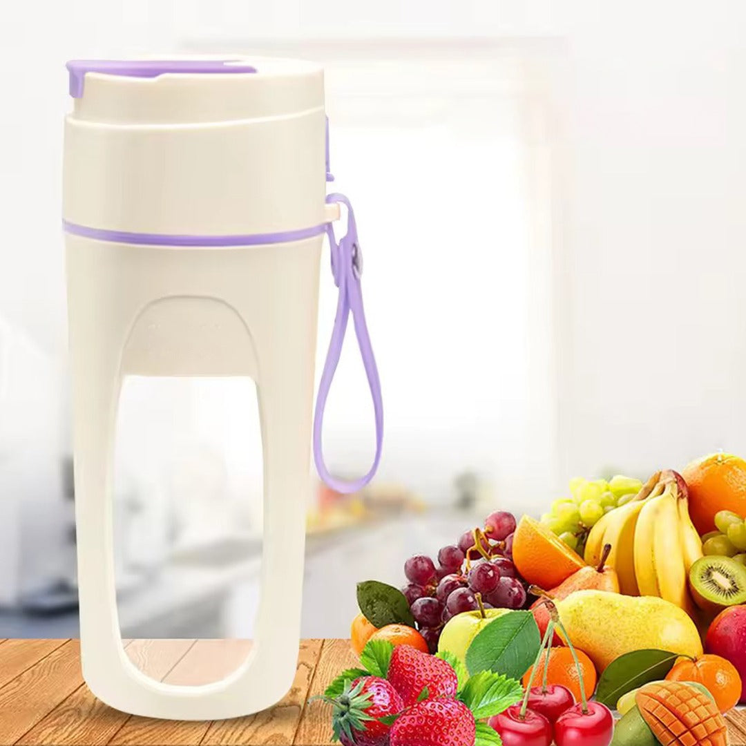 Mini Electric Fruit Juicer Bottle – USB Rechargeable & Portable