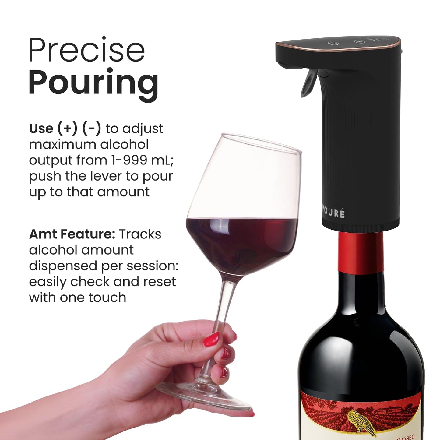 Rechargeable Liquor Dispenser β Pour Like a Pro