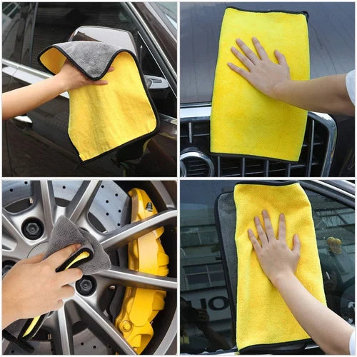 3-Piece Microfiber Cleaning Cloth | Super Absorbent & Reusable