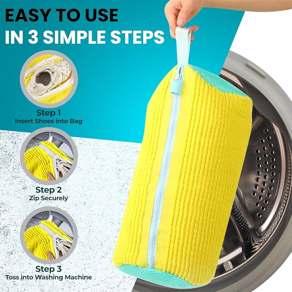 Shoe Washing Machine Bag – Clean Shoes, No Damage!