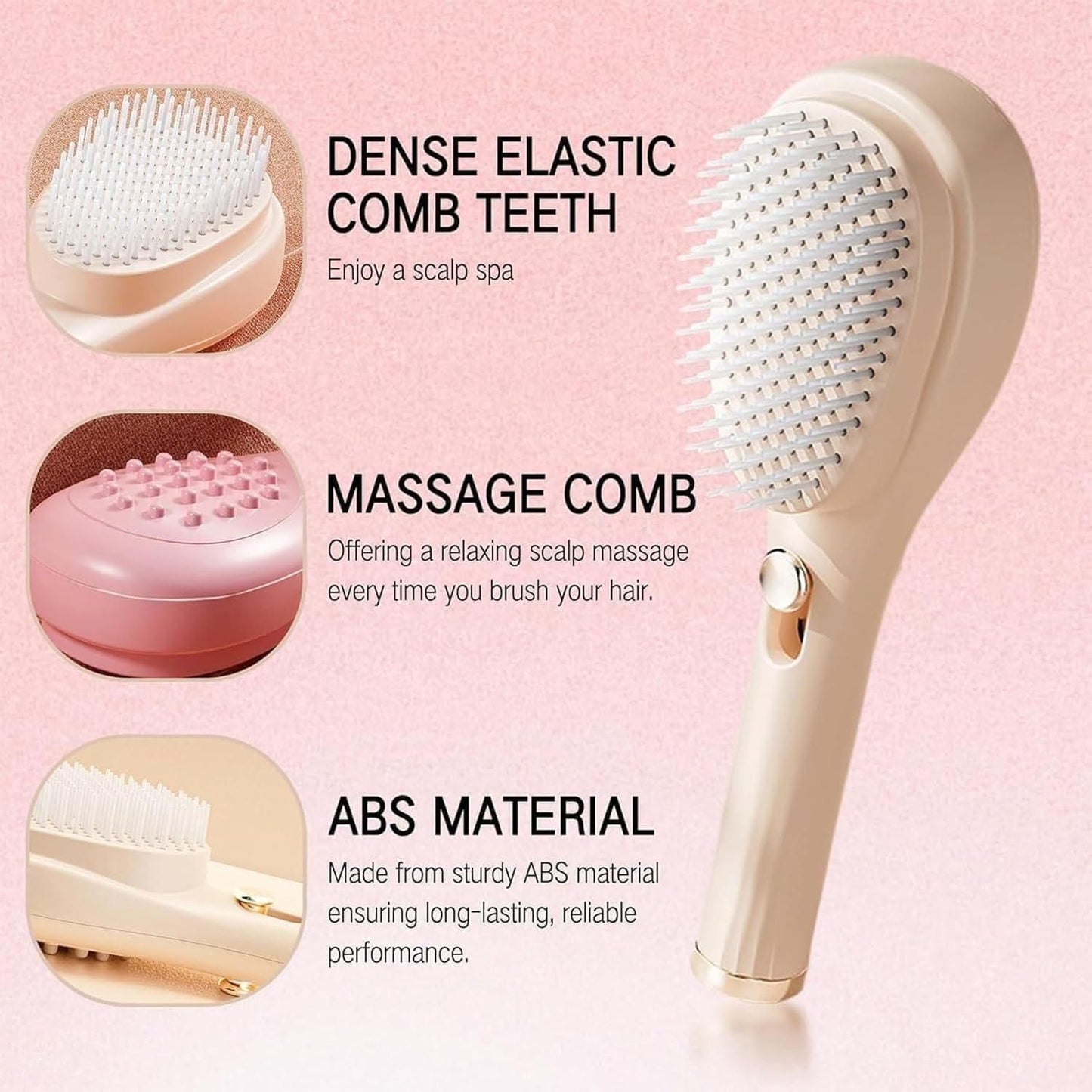 Scalp Massage Comb β Relaxing Touch with Retractable Bristles