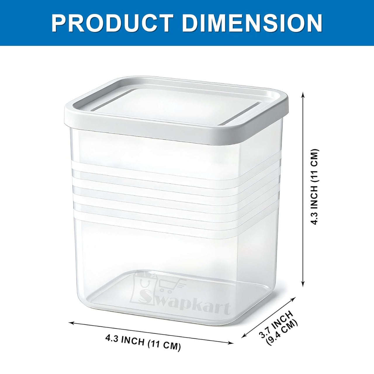 6-Piece Fridge Organizer Box Set | Food & Snack Storage