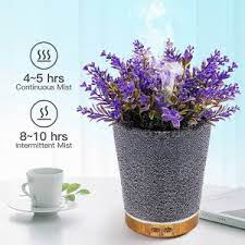 Plant-Based Aroma Diffuser – Natural Fragrance with Decorative Flower Pot