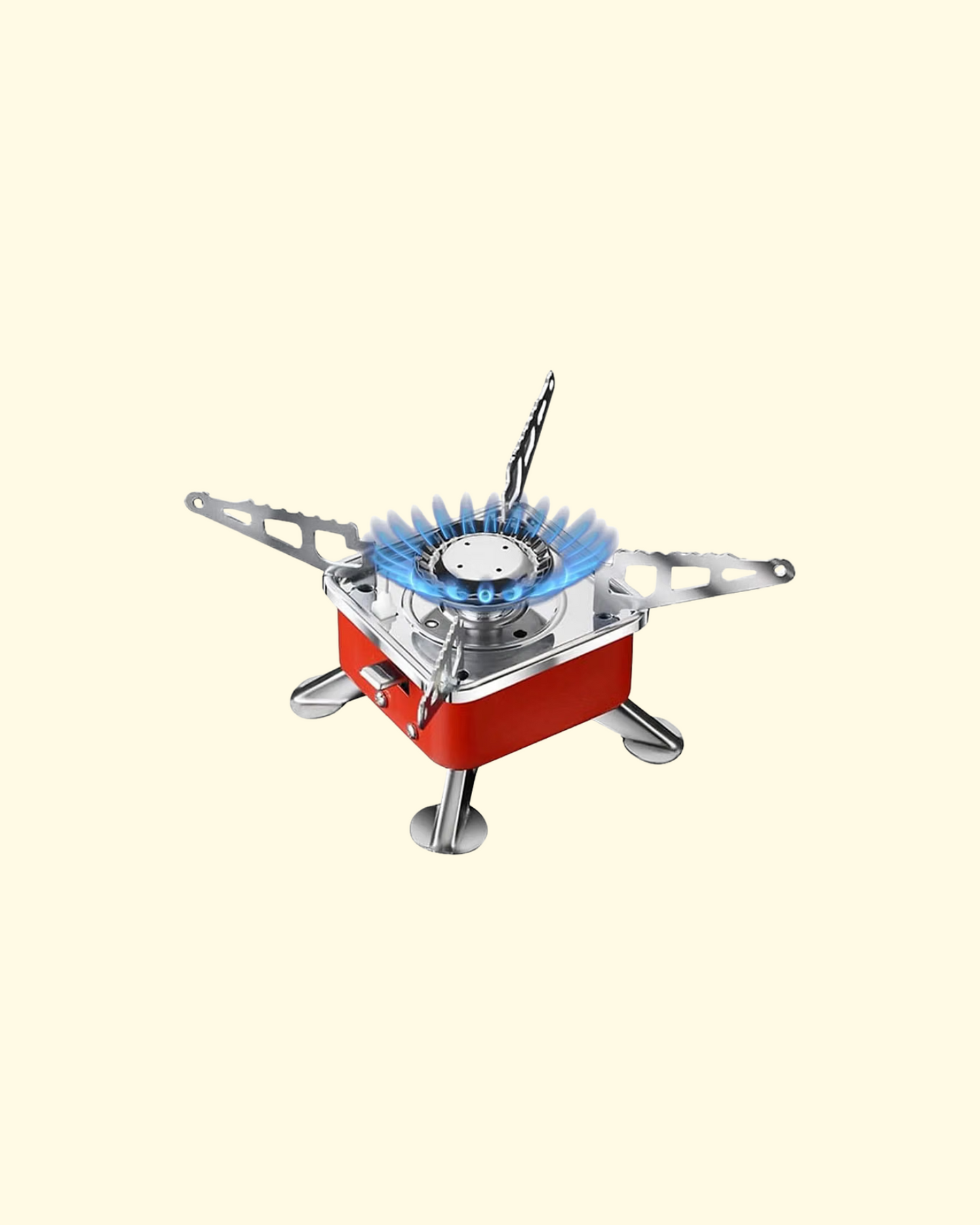 Portable Camping Gas Stove + Cylinder | Mini Outdoor Burner