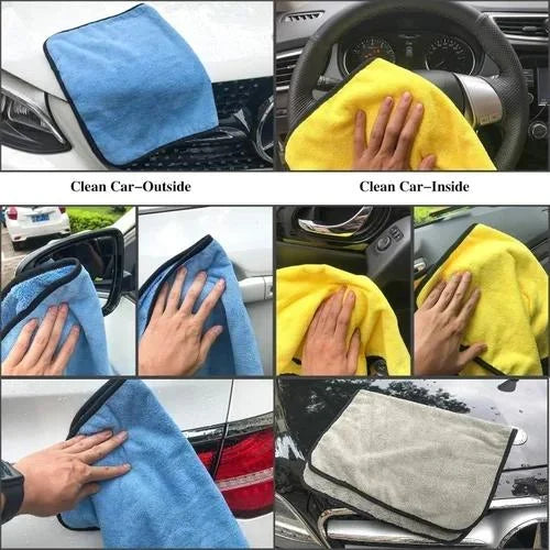 3-Piece Microfiber Cleaning Cloth | Super Absorbent & Reusable