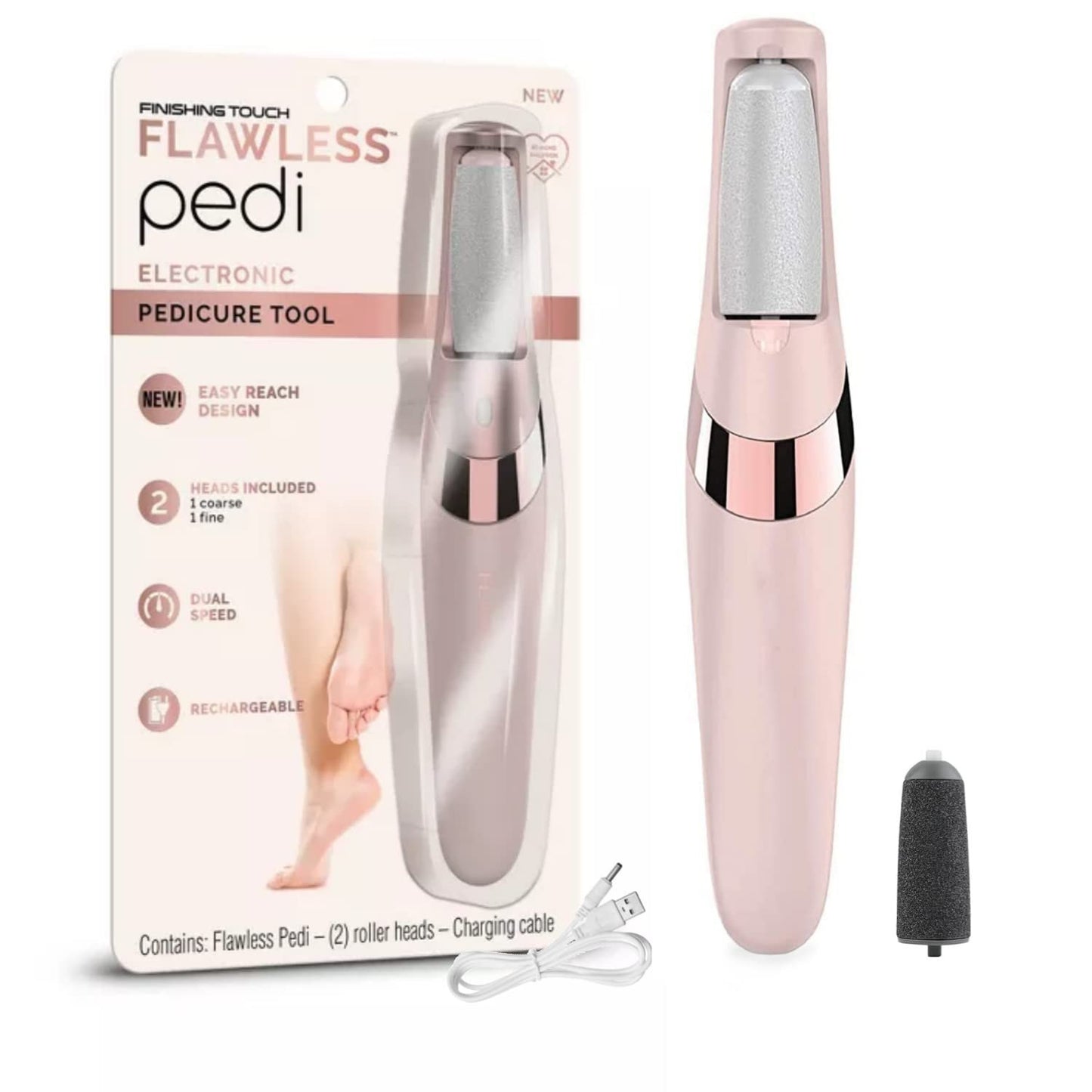 Electric Pedicure Tool & Callus Remover | Smooth Feet at Home