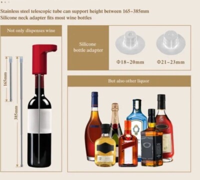 Rechargeable Liquor Dispenser β Pour Like a Pro