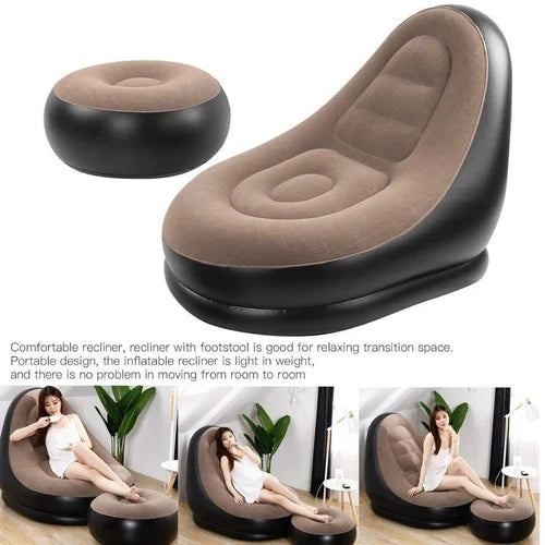 Inflatable Air Sofa – Portable & Ultra Comfortable