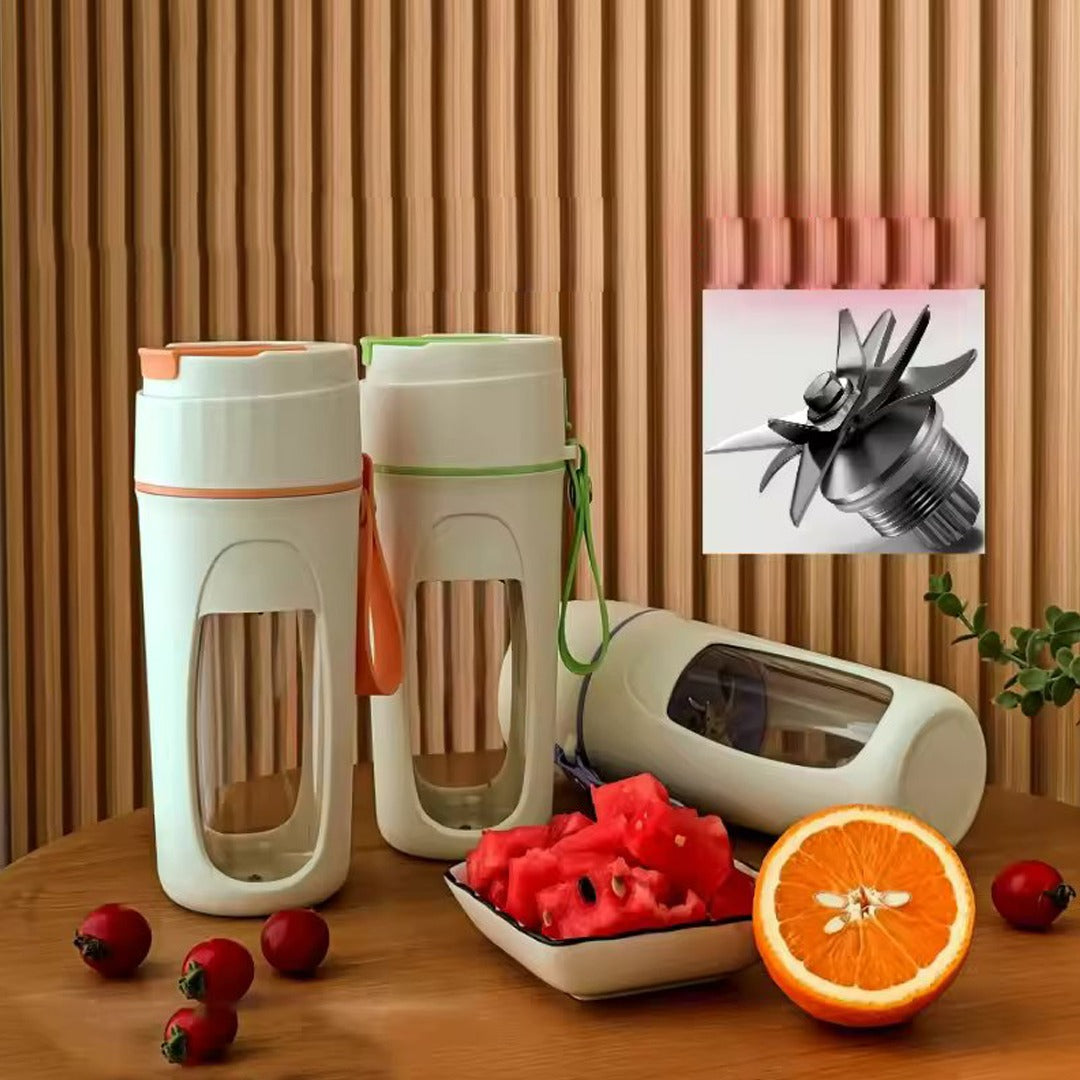 Mini Electric Fruit Juicer Bottle – USB Rechargeable & Portable