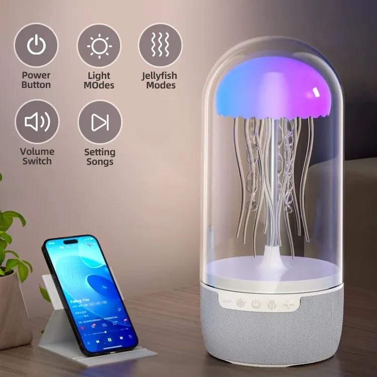Jellyfish Glow Bluetooth Speaker