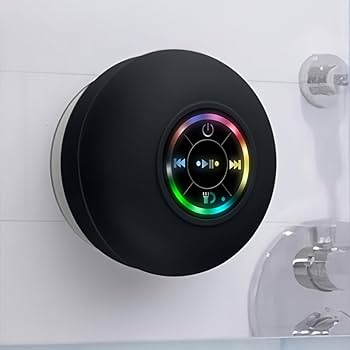 Waterproof Suction Bluetooth Speaker – Stick, Play & Splash!