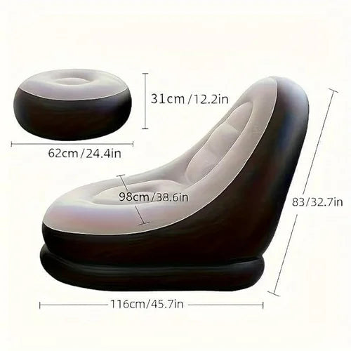 Inflatable Air Sofa – Portable & Ultra Comfortable