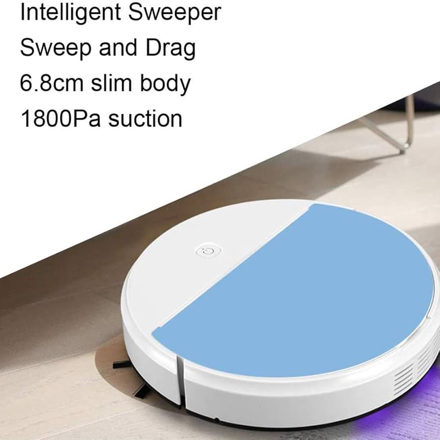 Smart Dry Robotic Vacuum Cleaner – Automatic Floor Cleaning Made Easy