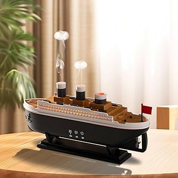 Ship Shaped LED Humidifier – Sail into Fresh Air