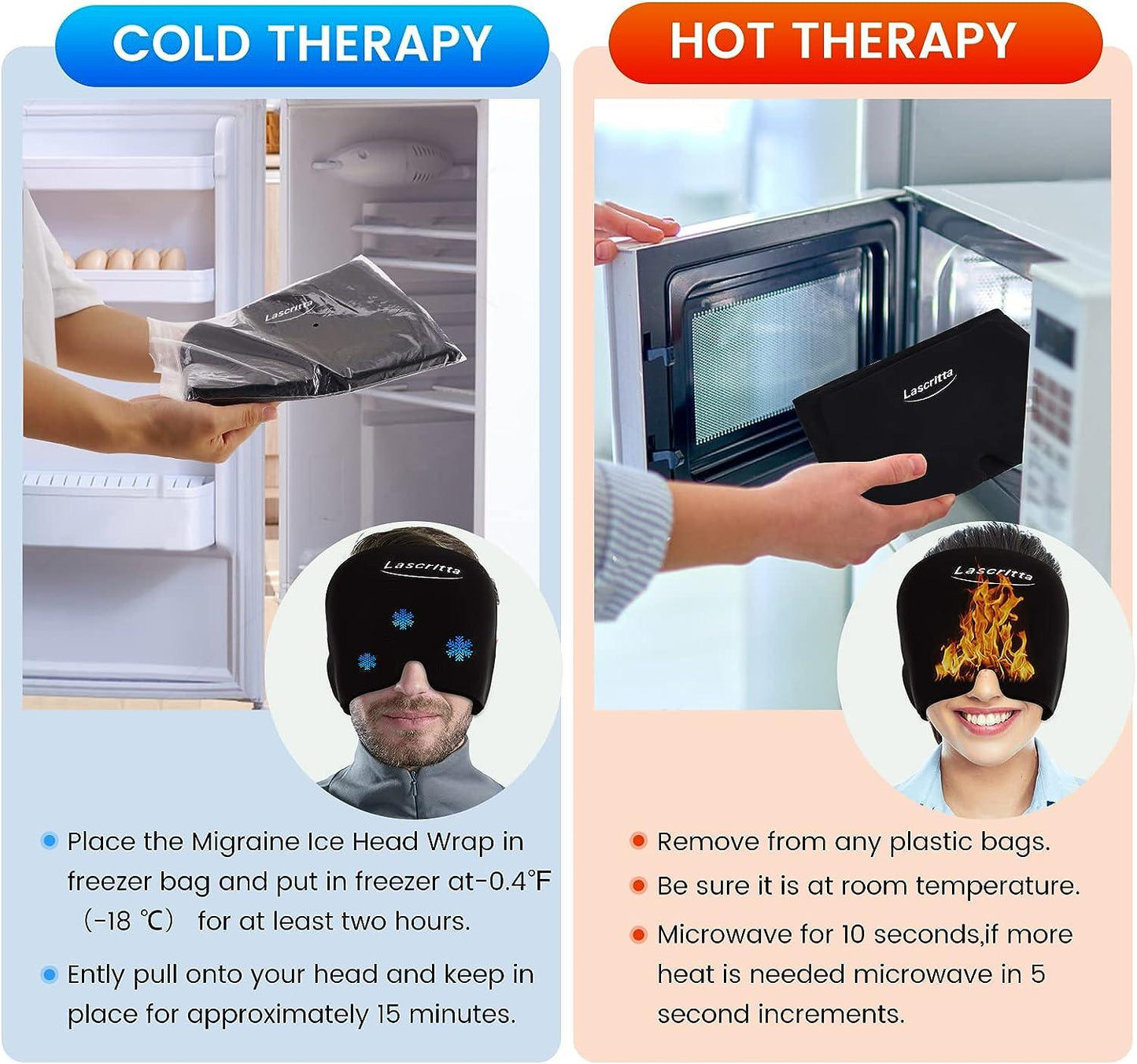 Migraine Relief Cap – Cold Therapy That Works