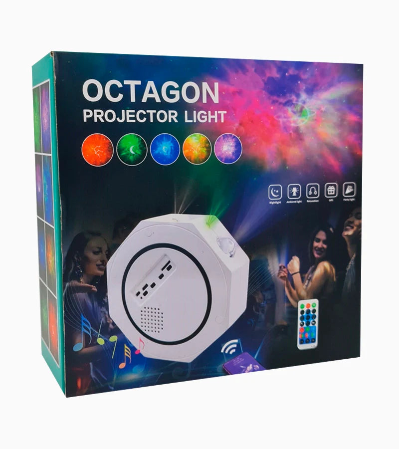 Octagon Projector – Bring the Galaxy to Your Room