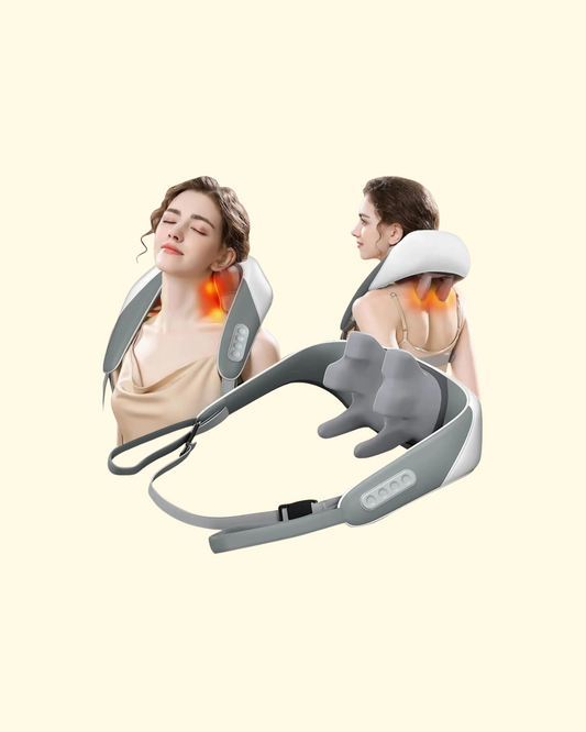 Neck & Shoulder Massager – Infrared Heating with 3D Kneading Rollers