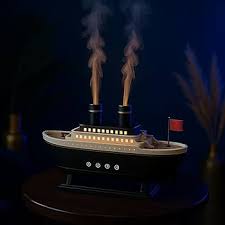 Ship Shaped LED Humidifier – Sail into Fresh Air