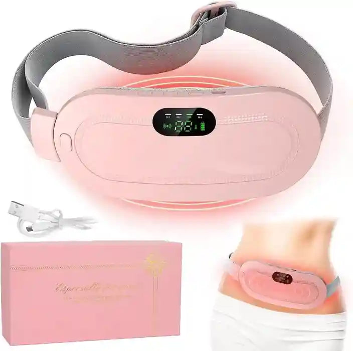 Period Pain Heating Belt – Soft, Adjustable & Portable