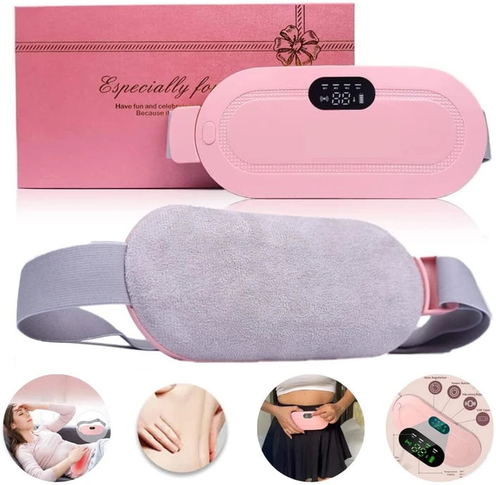 Period Pain Heating Belt – Soft, Adjustable & Portable