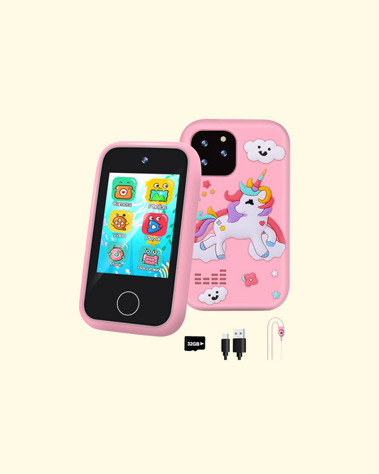 Kids Smart Learning Phone – With Camera, Music, Games & More!